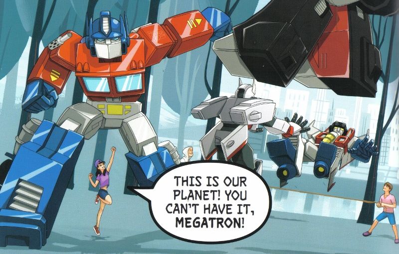 Aesirs Written Word Idw Robot Heroes I Am Optimus Prime